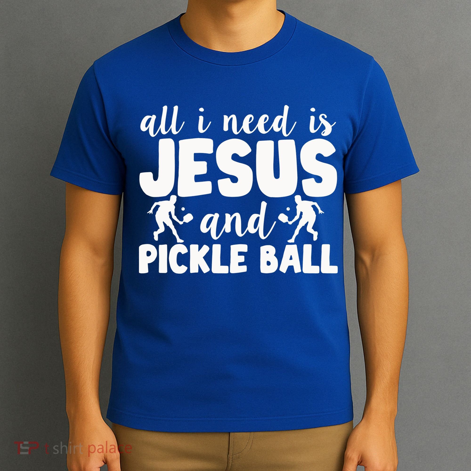 Funny Pickleball All I Need Is Jesus And PickleBall T-Shirt