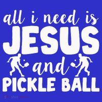 Funny Pickleball All I Need Is Jesus And PickleBall Women's Tank Top thumb 5