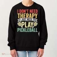 Funny Pickleball Apparel Pickleball Player Women's Sweatshirt thumb 0