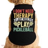 Funny Pickleball Apparel Pickleball Player Doggie Tank thumb 0