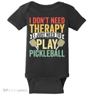 Funny Pickleball Apparel Pickleball Player Baby Bodysuit