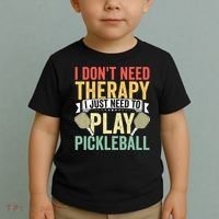 Funny Pickleball Apparel Pickleball Player Toddler T-Shirt thumb 2