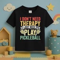 Funny Pickleball Apparel Pickleball Player Toddler T-Shirt thumb 3