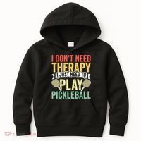 Funny Pickleball Apparel Pickleball Player Kids Hoodie thumb 0