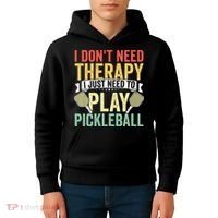 Funny Pickleball Apparel Pickleball Player Kids Hoodie thumb 4