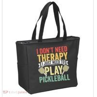 Funny Pickleball Apparel Pickleball Player Tote Bag thumb 2