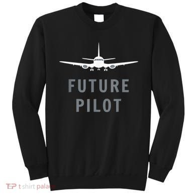 Future Pilot Airplane Pilot Aviation Gift Sweatshirt