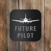 Future Pilot Airplane Pilot Aviation Gift Coaster thumb 0