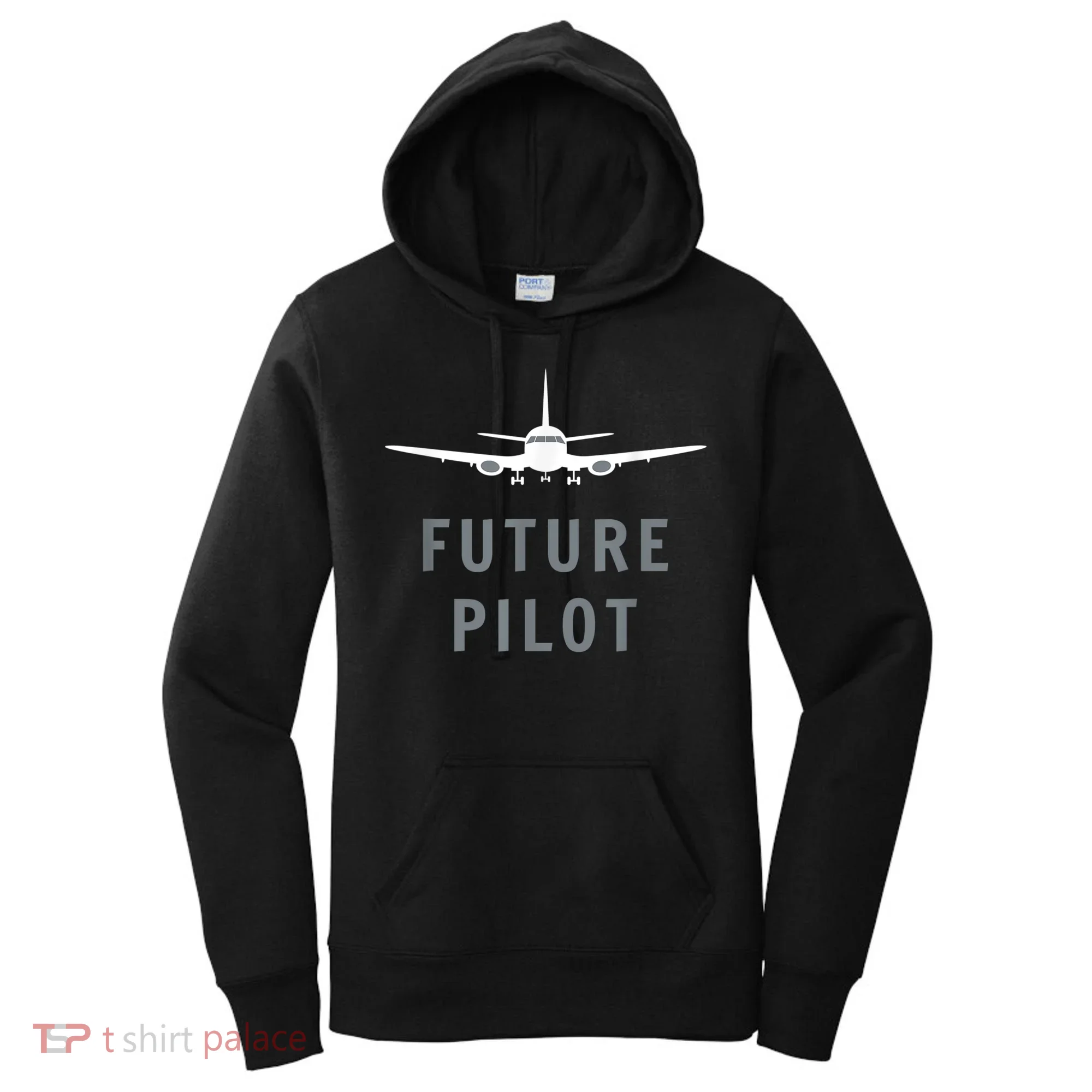 Future Pilot Airplane Pilot Aviation Gift Women's Hoodie