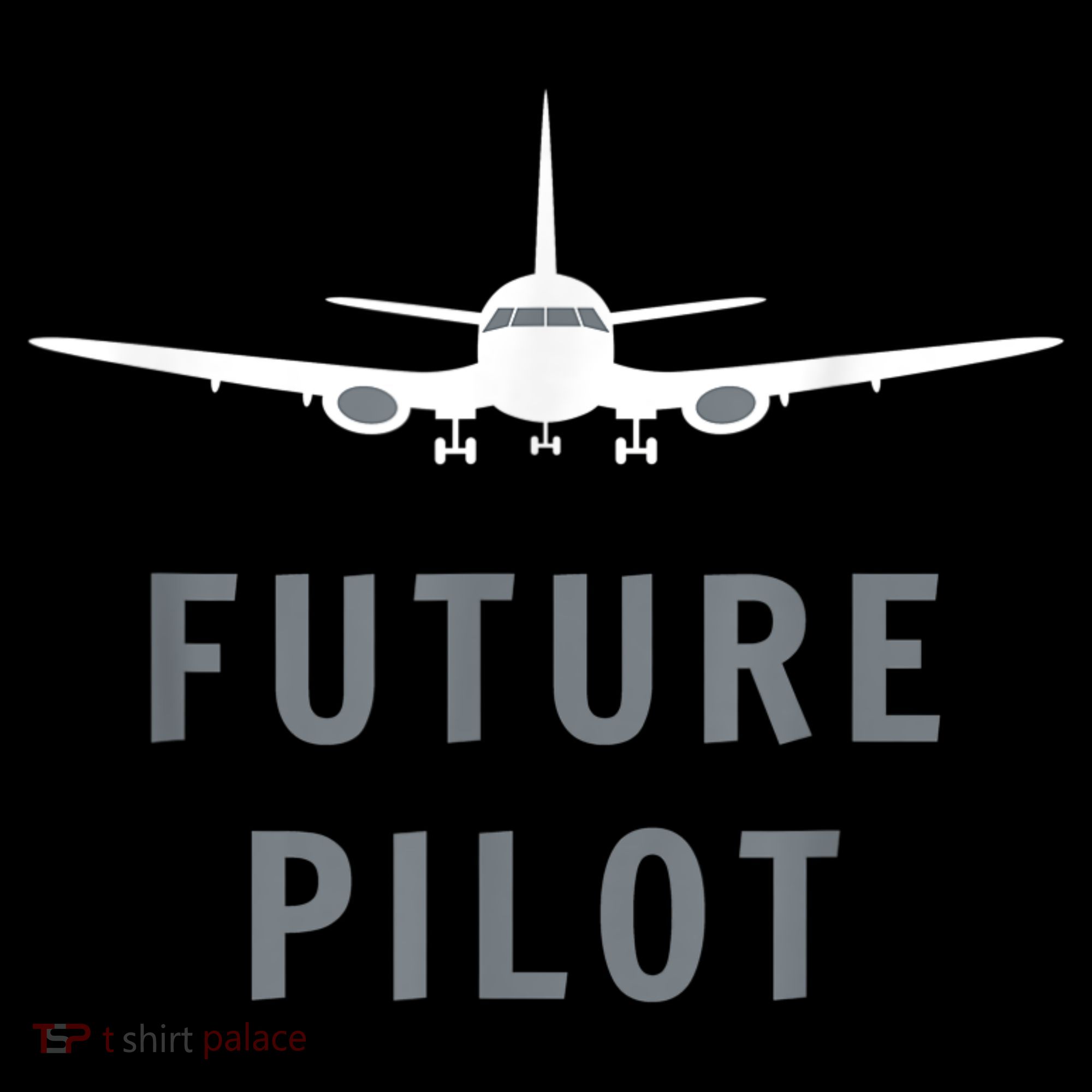 Future Pilot Airplane Pilot Aviation Gift Baby Bodysuit