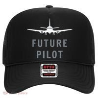 Future Pilot Airplane Pilot Aviation Gift Hat thumb 0