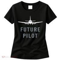 Future Pilot Airplane Pilot Aviation Gift Women's T-Shirt thumb 0