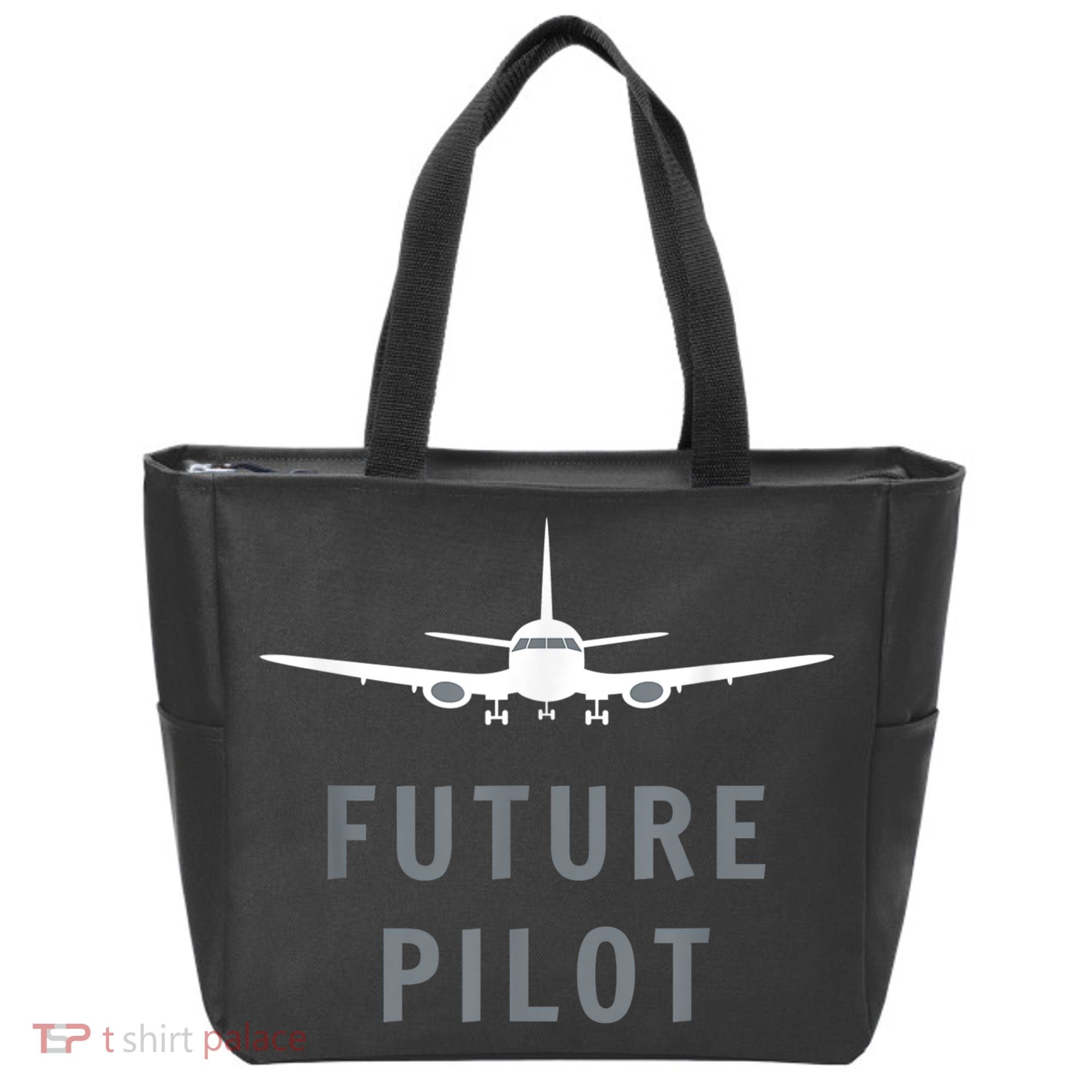 Future Pilot Airplane Pilot Aviation Gift Tote Bag
