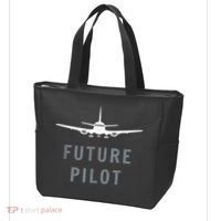 Future Pilot Airplane Pilot Aviation Gift Tote Bag thumb 3
