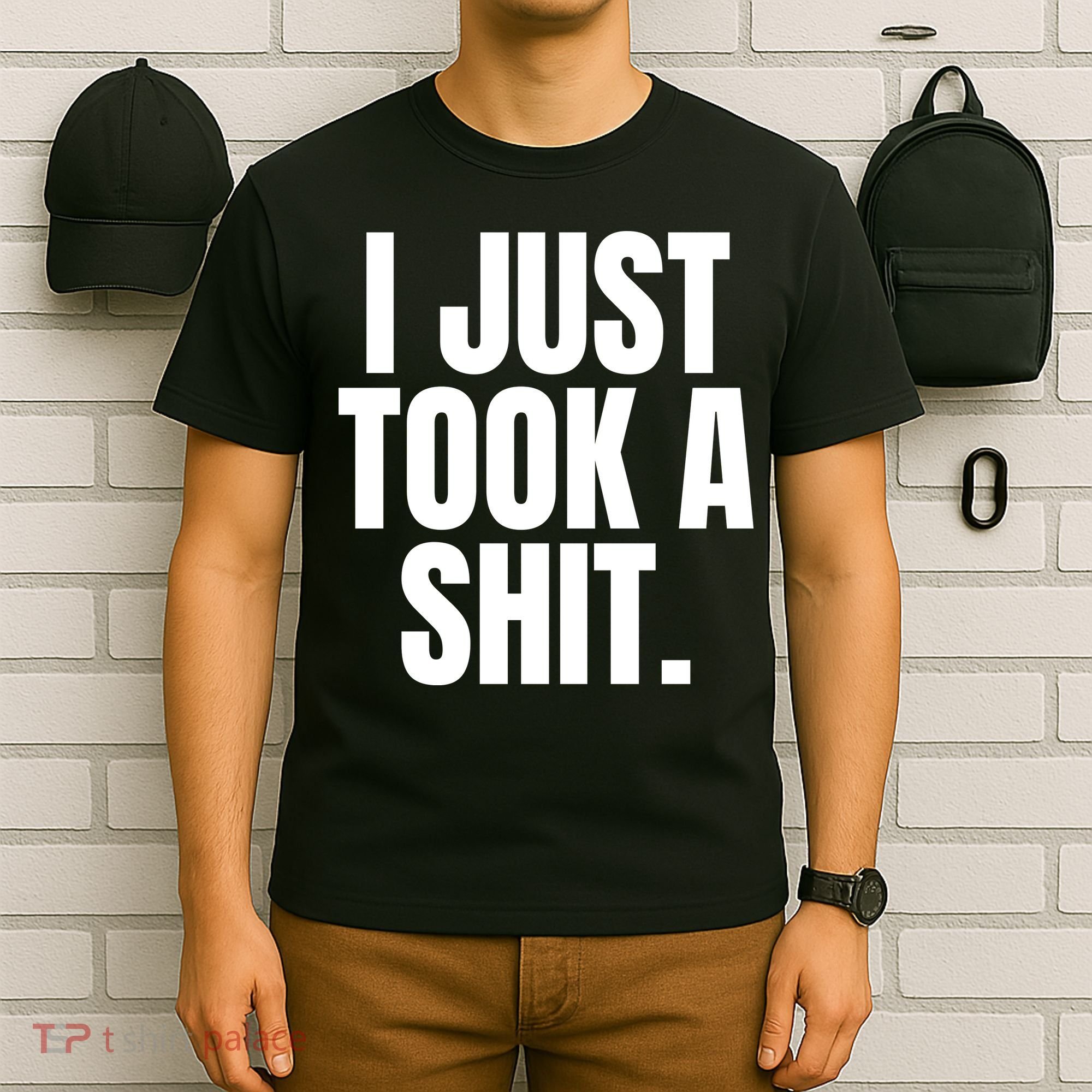 Funny Poop Adult Humor Gag Gift T-Shirt