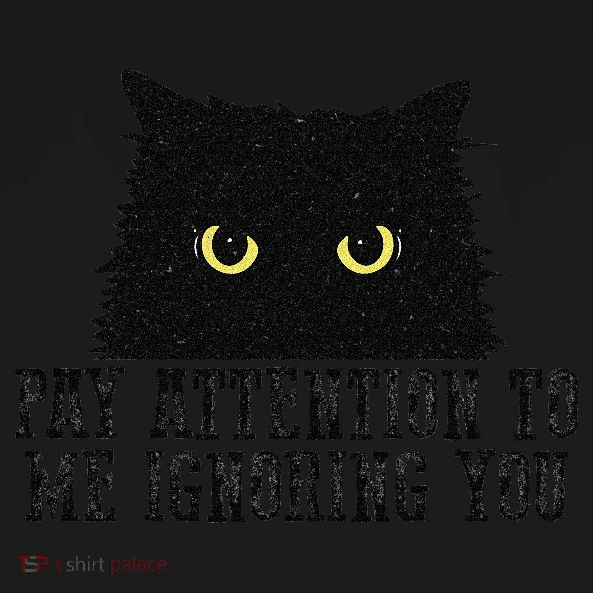 Funny Pay Attention To Me Ignoring You Black Cats Lovers Mom Women's Hoodie