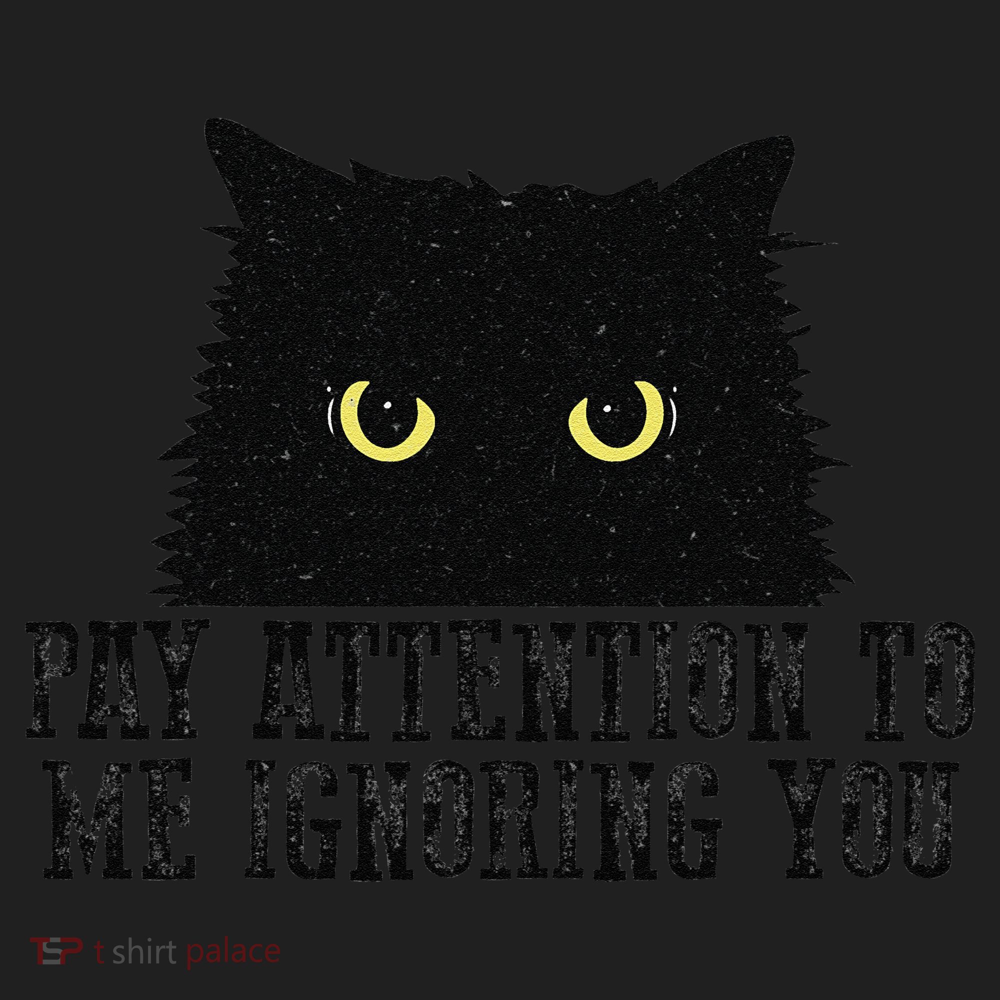 Funny Pay Attention To Me Ignoring You Black Cats Lovers Mom Hat