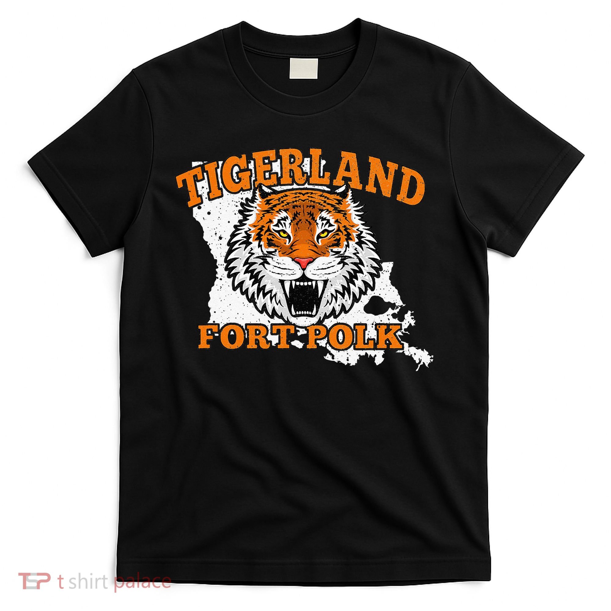 Fort Polk Alumni Louisiana La Tigerland Veterans Vintage T-Shirt