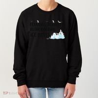 Funny Penguins Against Authoritarian Ice Holes Protest Women's Sweatshirt thumb 0