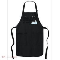 Funny Penguins Against Authoritarian Ice Holes Protest Apron thumb 0