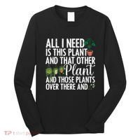 Funny Plant Art Gardening Plant Lover Gardener Long Sleeve Shirt thumb 0