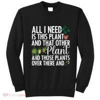 Funny Plant Art Gardening Plant Lover Gardener Sweatshirt thumb 0