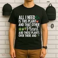 Funny Plant Art Gardening Plant Lover Gardener T-Shirt thumb 6