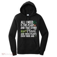 Funny Plant Art Gardening Plant Lover Gardener Women's Hoodie thumb 0