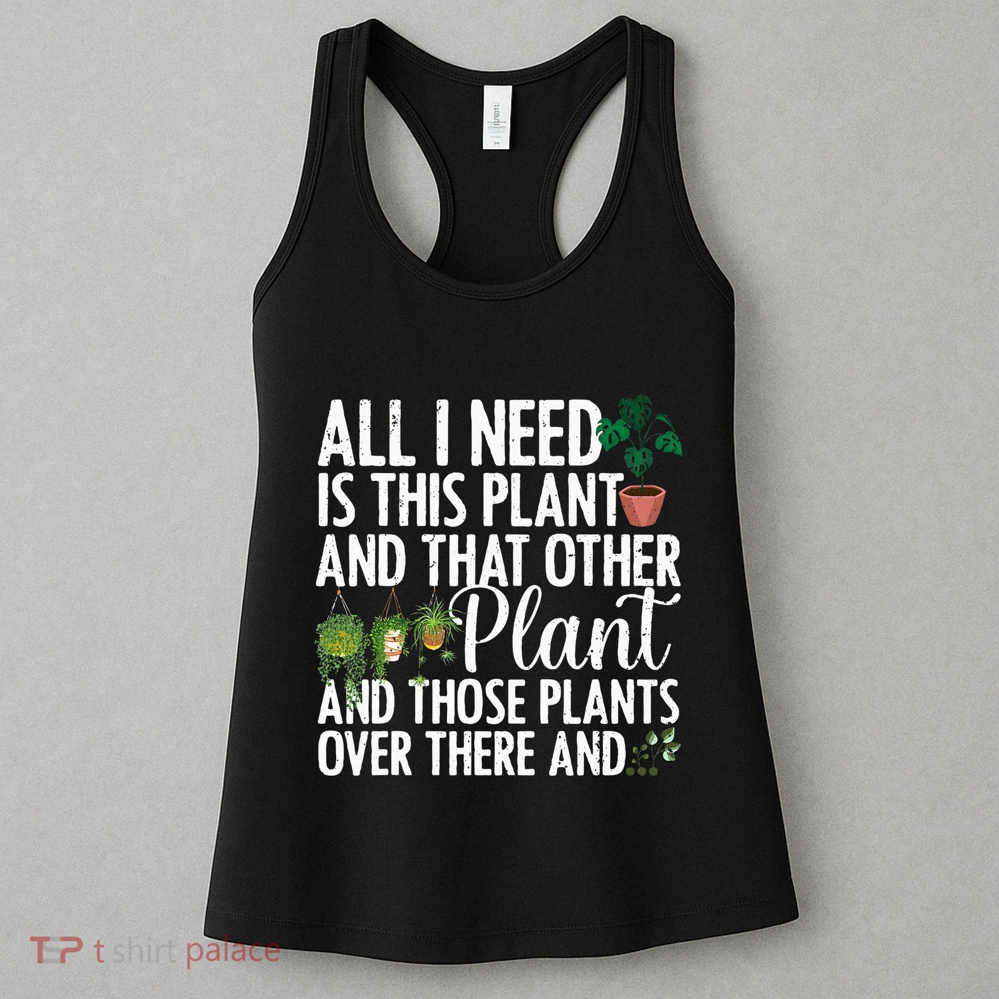Funny Plant Art Gardening Plant Lover Gardener Women's Tank Top