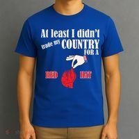 Funny Proamerica Antitrump American Usa Flag Democracy T-Shirt thumb 3