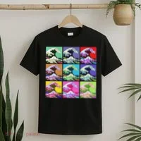 Fine Pop Art Great Wave Retro T-Shirt thumb 2