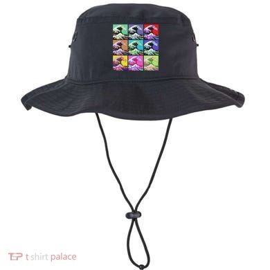 Fine Pop Art Great Wave Retro Bucket Hat