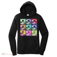 Fine Pop Art Great Wave Retro Women's Hoodie thumb 0