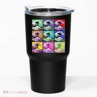 Fine Pop Art Great Wave Retro Tumbler thumb 0