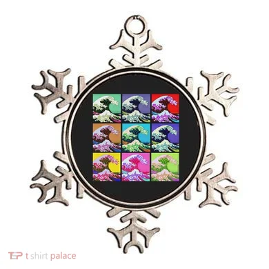Fine Pop Art Great Wave Retro Ornament