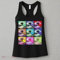 Fine Pop Art Great Wave Retro Women's Tank Top thumb 3