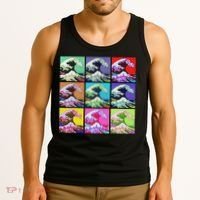 Fine Pop Art Great Wave Retro Tank Top thumb 3