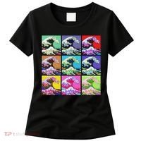Fine Pop Art Great Wave Retro Women's T-Shirt thumb 0