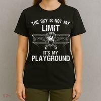 Funny Pilot Art For Men Women Airplane Pilot Aviation T-Shirt thumb 4