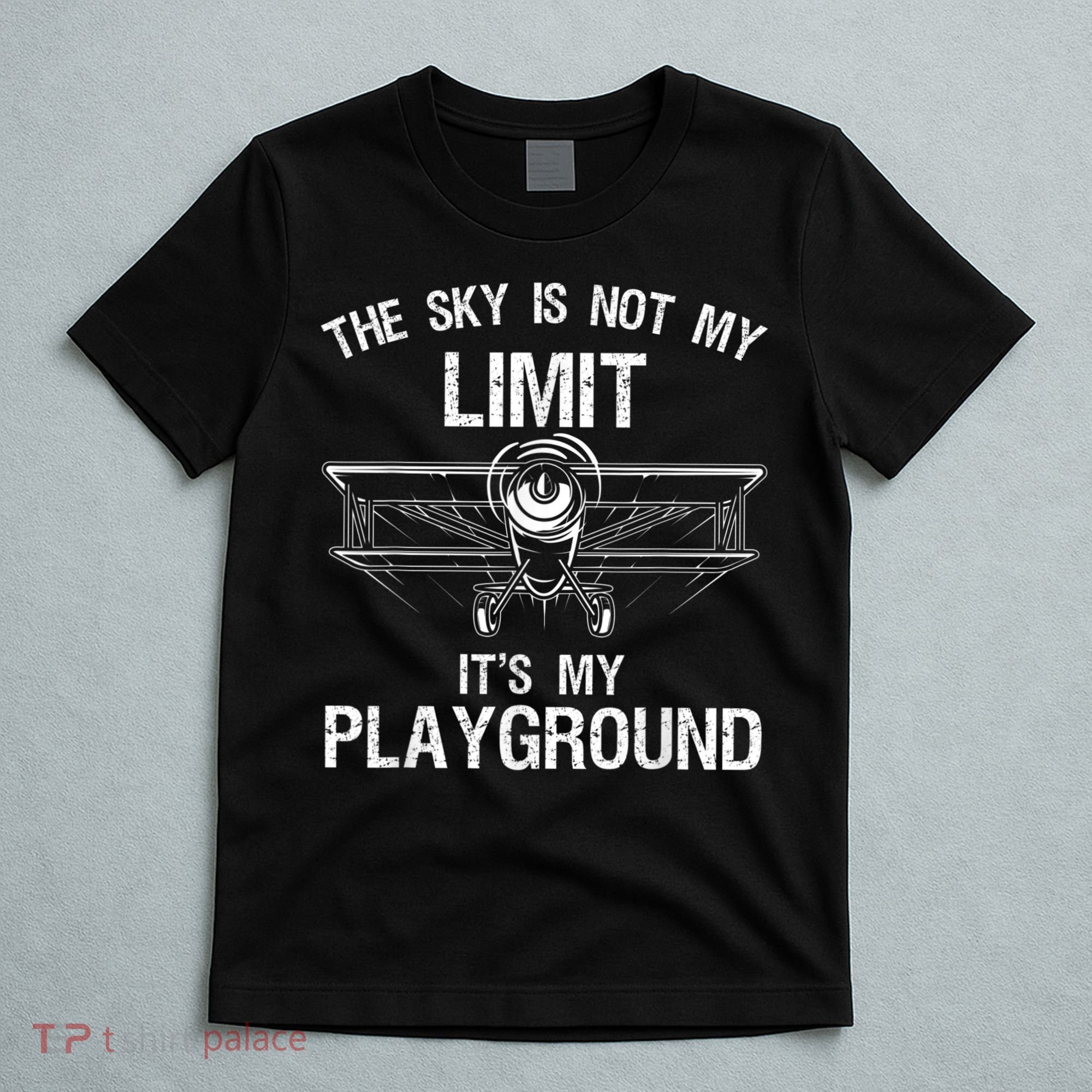 Funny Pilot Art For Men Women Airplane Pilot Aviation T-Shirt