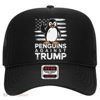 Funny Penguins Against Trump Penguin Flippers Up Resist Hat thumb 0