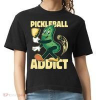 Funny Pickleball Addict Comfort Colors Boxy T-Shirt thumb 0