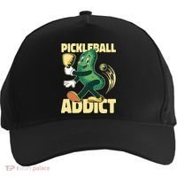 Funny Pickleball Addict Five-Panel Snapback Cap thumb 0