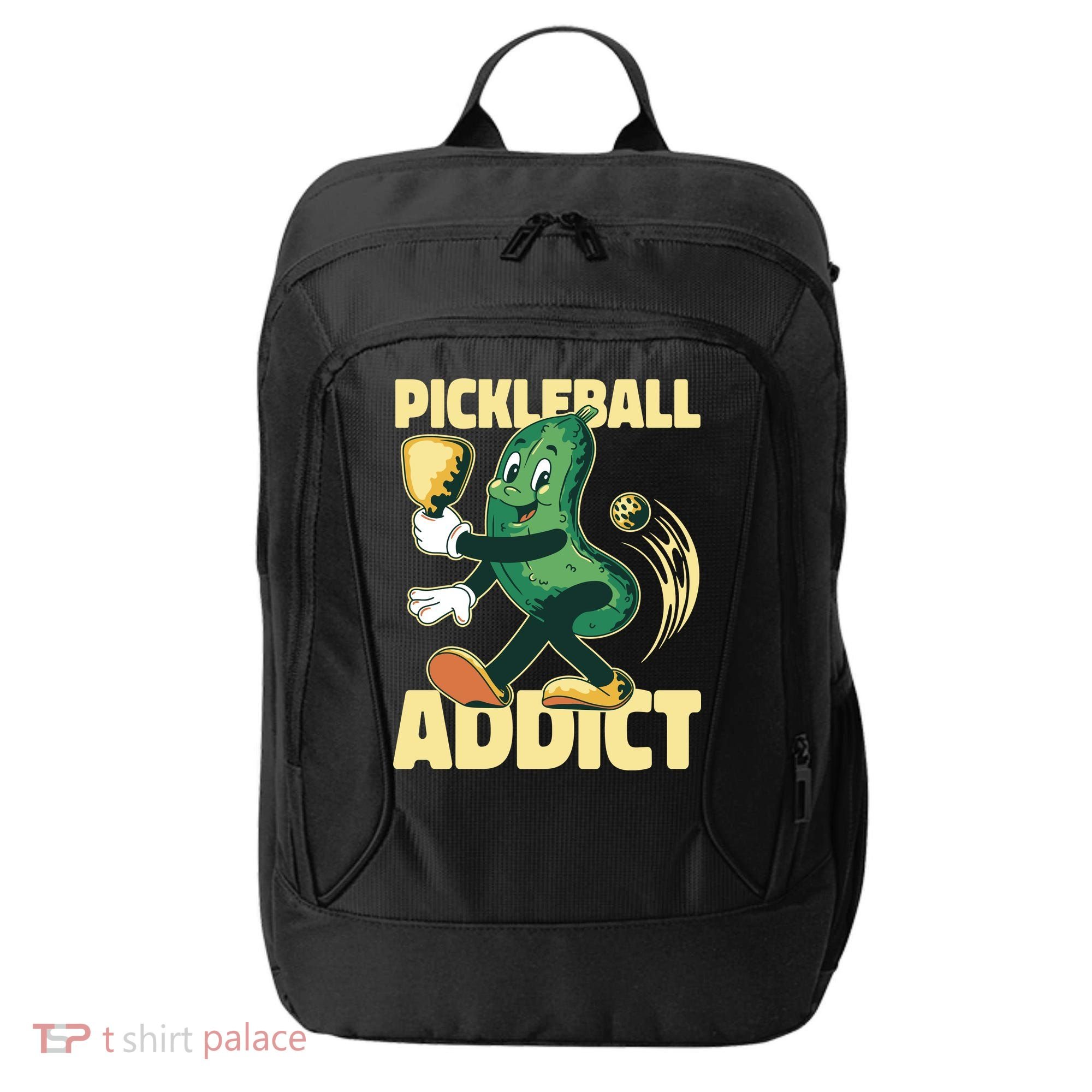 Funny Pickleball Addict City Backpack
