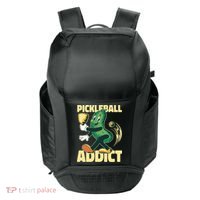 Funny Pickleball Addict Sport-Tek Club Rec Backpack thumb 0