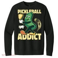 Funny Pickleball Addict V.I.T. Fleece Crew Sweatshirt thumb 0