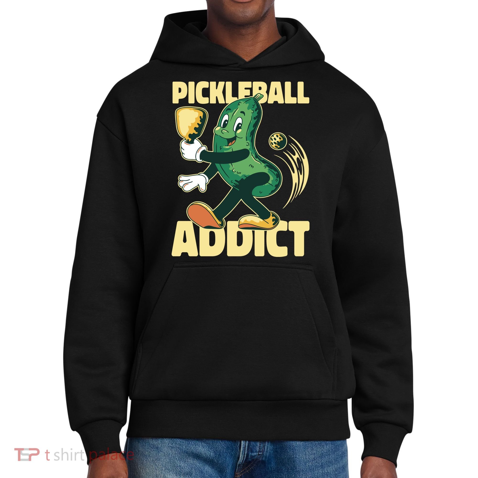 Funny Pickleball Addict District V.I.T. Heavyweight Hoodie