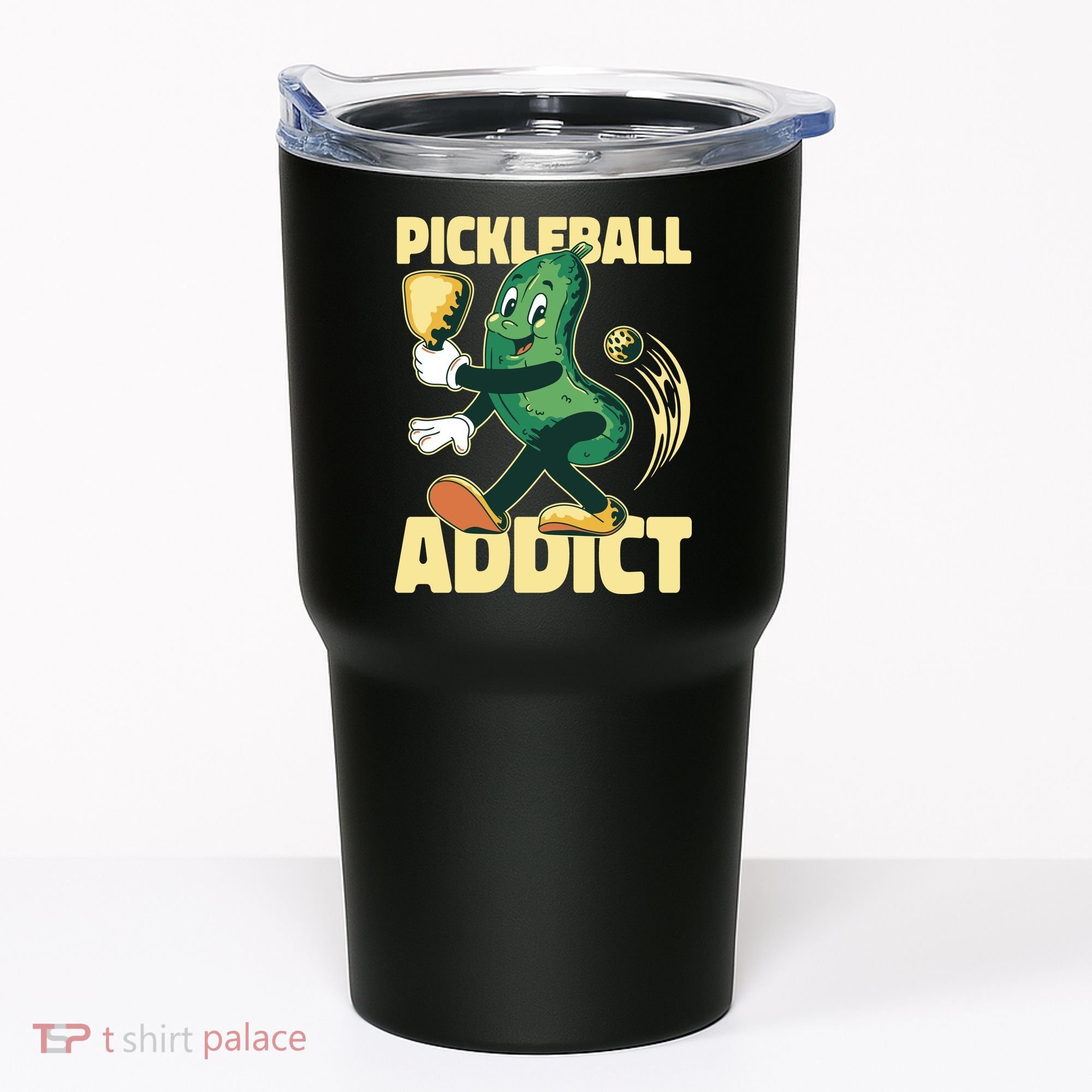 Funny Pickleball Addict Tumbler