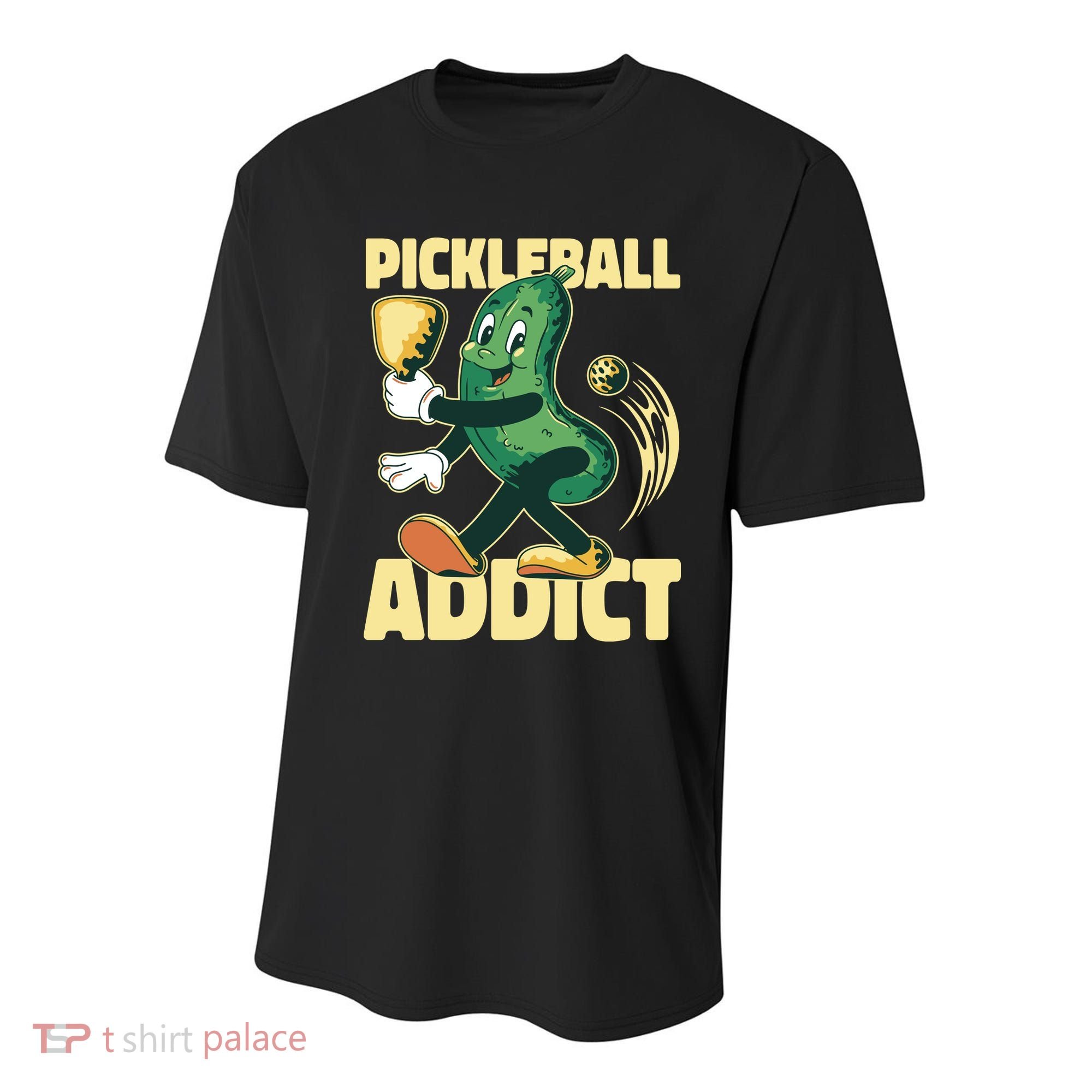 Funny Pickleball Addict Youth Performance Sprint T-Shirt