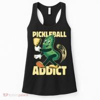 Funny Pickleball Addict Women's Tank Top thumb 0